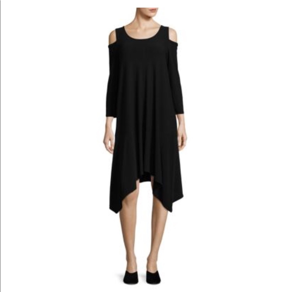 Alfani cold shoulder sheath dress